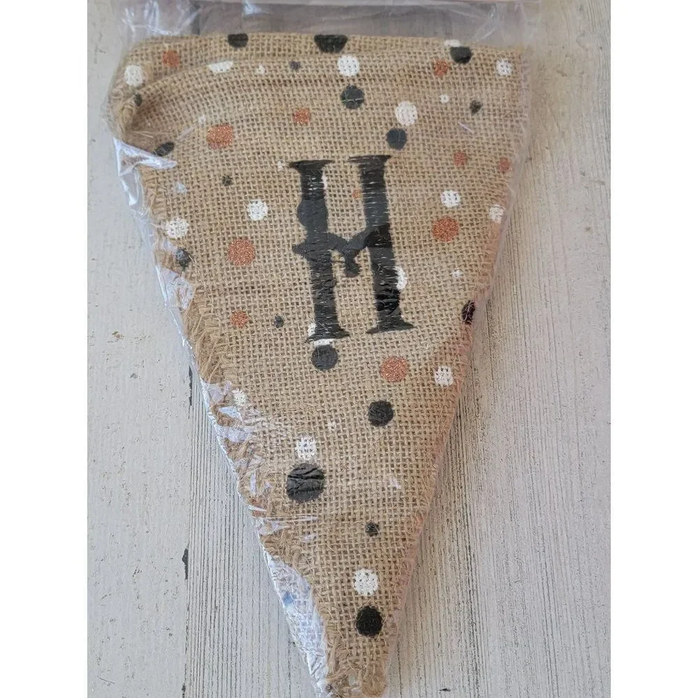 Kirkland 13 &‎ Boo Avenue Halloween Banner rustic